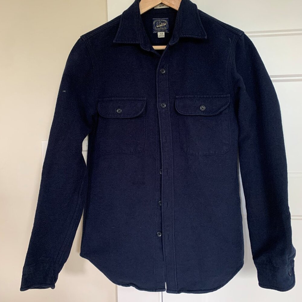 J Crew heavyweight chamois workshirt (slim), size XS
